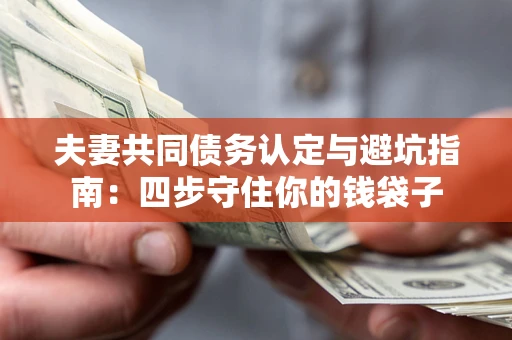 北京夫妻共同债务认定与避坑指南：四步守住你的钱袋子